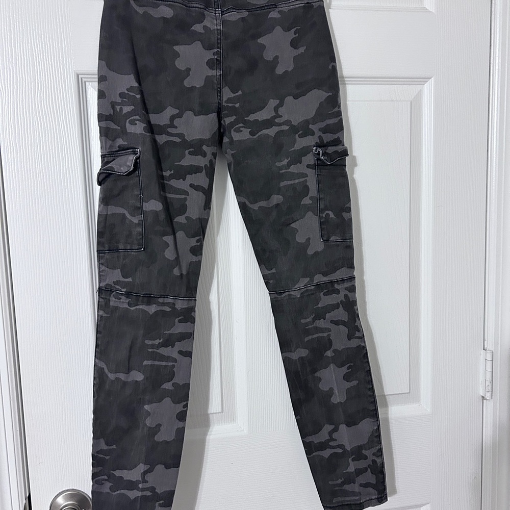 Ashley Mason Gray Cargo Pants